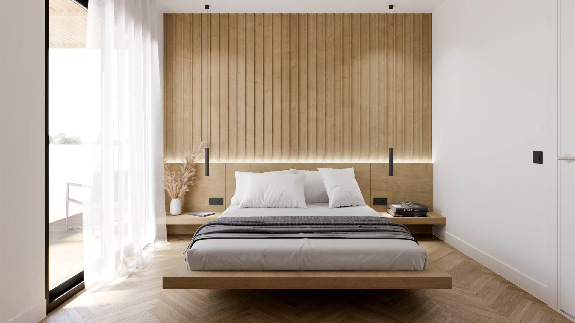 Dormitorio Obra Nueva VillaSol Torre del Obispo Lorca